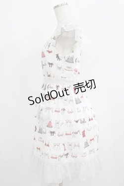 画像2: MILK / My underワンピース  ホワイトベース H-25-09-19-025-ML-OP-KB-ZH