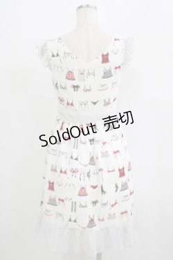 画像3: MILK / My underワンピース  ホワイトベース H-25-09-19-025-ML-OP-KB-ZH