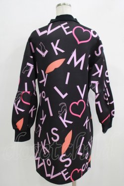 画像3: MILK / MILKISSカットワンピース  ブラックベース H-25-09-20-026-ML-OP-KB-ZH