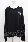 Candy Stripper / TOKYO CHAOS CLUB KNIT  ブラック H-25-09-20-027-PU-TO-KB-ZH