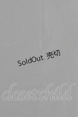 画像4: Jane Marple Dans Le Salon / ベルベットカラーカットソー  黒 H-25-09-20-029-JM-TO-KB-ZH