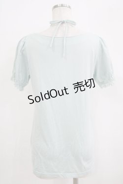 画像3: Emily Temple cute / フロントチュールカットソー  サックス H-25-09-20-034-ET-TO-KB-ZH