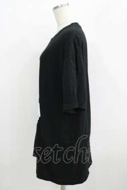 画像2: LISTEN FLAVOR / お注射ベアビッグTシャツ  ブラック H-25-09-20-037-PU-TO-KB-ZH