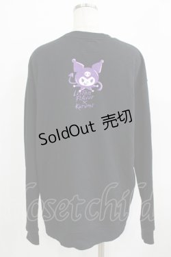 画像3: LISTEN FLAVOR / クロミのいたずら大作戦トレーナー  ブラック H-25-09-20-039-PU-TO-KB-ZH