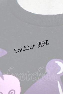 画像4: LISTEN FLAVOR / クロミのいたずら大作戦トレーナー  ブラック H-25-09-20-039-PU-TO-KB-ZH