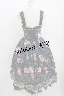 画像3: Triple fortune / マカロンティータイムジャンパースカート  ブラック H-25-09-20-004-EL-OP-KB-ZH