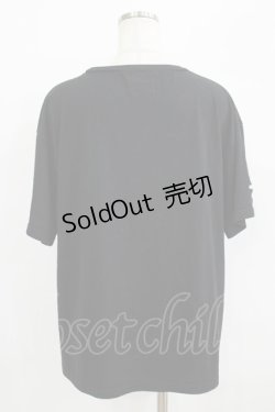 画像3: LISTEN FLAVOR / フラジャイルハ-トクロスくり抜きカットソー  ブラック H-25-09-20-041-PU-TO-KB-ZH