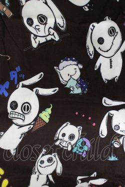 画像2: NieR Clothing / NieRオリジナル総柄枕カバー【STAMP NieR II】 43cm×63cm  H-25-09-20-047-PU-ZA-KB-ZH