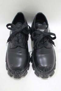 YOSUKE / レースアップシューズ 36(約23cm) ブラック H-25-09-20-066-PU-SH-KB-ZH