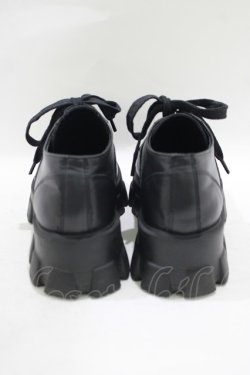 画像3: YOSUKE / レースアップシューズ 36(約23cm) ブラック H-25-09-20-066-PU-SH-KB-ZH