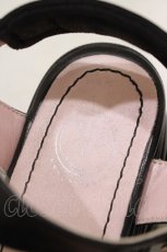 画像5: 【SALE】YOSUKE / 厚底サンダル 23.0cm 黒 H-25-09-20-069-PU-SH-KB-ZTK005 (5)