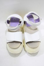 画像1: 【SALE】YOSUKE / 厚底サンダル 23.5 白 H-25-09-20-073-PU-SH-KB-ZTK003 (1)