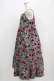 画像2: Jane Marple Dans Le Salon / Winter daisy strap dress  グレー H-25-09-20-011-JM-OP-KB-ZH (2)
