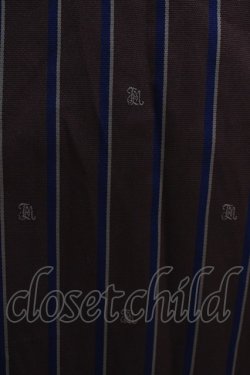 画像4: Jane Marple / Regimental stripeのコレットドレス  ブラウン H-25-09-20-012-JM-OP-KB-ZH