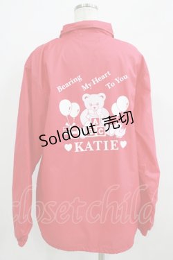 画像3: Katie / SOUVENIR BEAR coach jacket L レッド H-25-09-20-018-LO-JA-KB-ZH