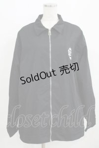 NieR Clothing / バックプリント裏起毛ジャケット F 黒 H-25-09-20-019-PU-JA-KB-ZH