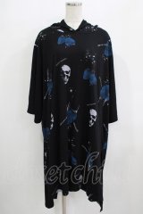 SEX POT ReVeNGe / スカルベリーパーカーワンピース  黒 H-25-09-20-025-SP-OP-KB-ZT495