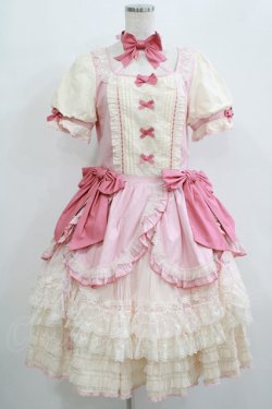 画像1: NyaNya（海外ロリータブランド） / 「NyaNya x 魔法少女まどかマギカ コラボ商品」鹿目 まどか ver. M ピンク H-25-09-21-003-LO-OP-NS-ZH