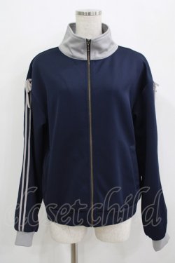 画像1: Fi.n.t / リボンライントラックジャケット Free NAVY H-25-09-21-024-CA-JA-NS-ZH