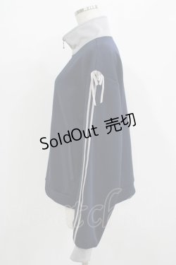 画像2: Fi.n.t / リボンライントラックジャケット Free NAVY H-25-09-21-024-CA-JA-NS-ZH