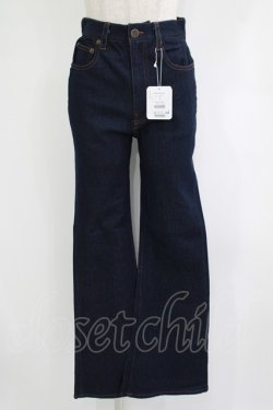 画像1: Fi.n.t / フレアーデニムパンツ M INDIGO H-25-09-21-027-CA-PA-NS-ZH