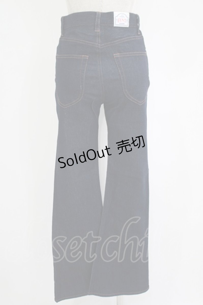 画像3: Fi.n.t / フレアーデニムパンツ M INDIGO H-25-09-21-027-CA-PA-NS-ZH (3)