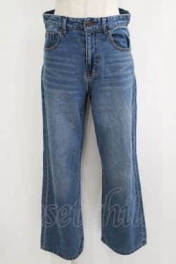 画像1: Fi.n.t / ローウエストバギーデニムパンツ 1 BLUE H-25-09-21-028-CA-PA-NS-ZH