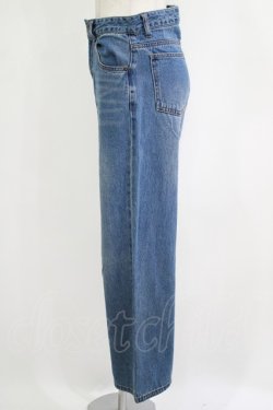 画像2: Fi.n.t / ローウエストバギーデニムパンツ 1 BLUE H-25-09-21-028-CA-PA-NS-ZH
