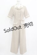 an another angelus / バイカラーマリンオールインワン Free L/BEIGE H-25-09-21-031-CA-OP-NS-ZH