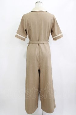 画像3: an another angelus / バイカラーマリンオールインワン Free L/BEIGE H-25-09-21-031-CA-OP-NS-ZH