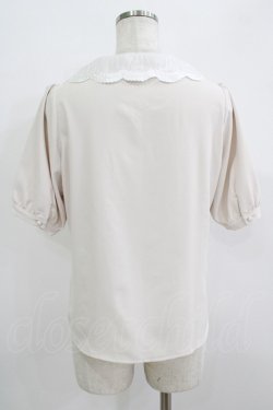 画像3: Fi.n.t / スワン刺繍シアー衿ブラウス Free PINKBEIGE H-25-09-21-040-CA-BL-NS-ZH