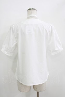 画像3: Fi.n.t / アレンジタイ付きスクエアネックブラウス Free OFFWHITE H-25-09-21-042-CA-BL-NS-ZH