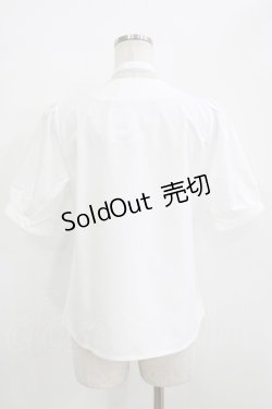 画像3: Fi.n.t / アレンジタイ付きスクエアネックブラウス Free OFFWHITE H-25-09-21-042-CA-BL-NS-ZH