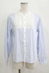 Fi.n.t / ヨーク切替ストライプシャツ Free BLUE×WH H-25-09-21-043-CA-BL-NS-ZH