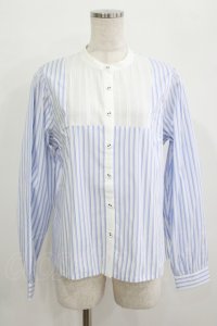 Fi.n.t / ヨーク切替ストライプシャツ Free BLUE×WH H-25-09-21-043-CA-BL-NS-ZH