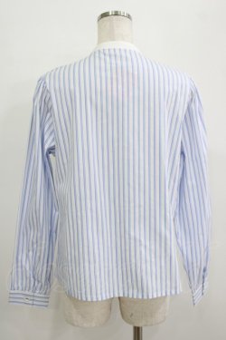 画像3: Fi.n.t / ヨーク切替ストライプシャツ Free BLUE×WH H-25-09-21-043-CA-BL-NS-ZH