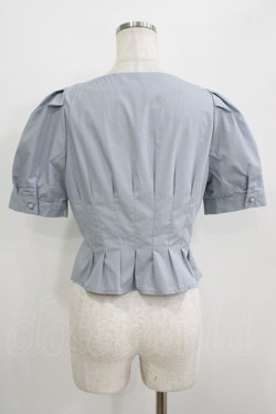画像3: an another angelus / コルセットタックブラウス Free BLUE GRAY H-25-09-21-044-CA-BL-NS-ZH