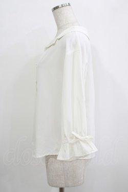 画像2: F&A / オフショル開衿シャツ Free OFFWHITE H-25-09-21-050-LO-BL-NS-ZH