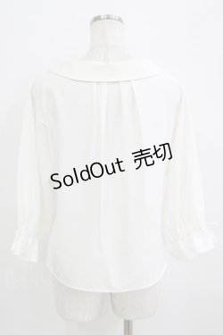 画像3: F&A / オフショル開衿シャツ Free OFFWHITE H-25-09-21-050-LO-BL-NS-ZH