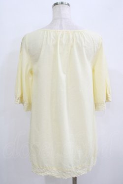 画像3: Fi.n.t / ピンタックブラウス Free YELLOW H-25-09-21-051-CA-BL-NS-ZH