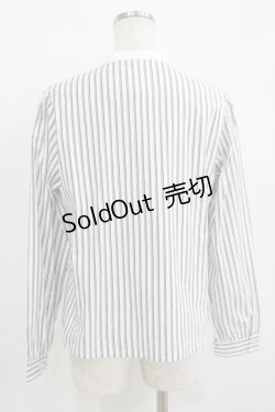 画像3: Fi.n.t / ヨーク切替ストライプシャツ Free BLACK×WH H-25-09-21-053-CA-BL-NS-ZH