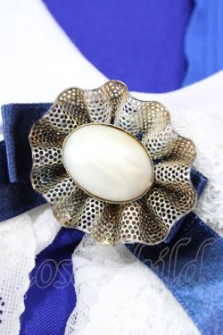 画像4: MARBLE / 丸襟パフスリーブワンピース M ブルー H-25-09-21-1030-GO-OP-KB-ZH