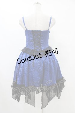 画像2: BLOOD SUPPLY（海外ブランド） / クロスチャームキャミワンピース S ブルー H-25-09-21-1033-GO-OP-KB-ZH