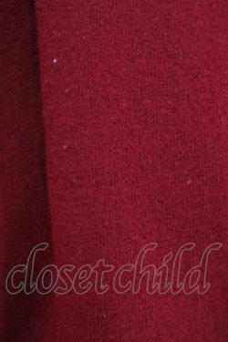 画像3: Jane Marple / サス付ウールタックスカート M 赤 H-25-09-21-1038-JM-SK-KB-ZH