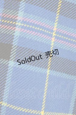 画像3: SEXY DYNAMITE LONDON / タータンチェックタックスカート  青 H-25-09-21-1039-PU-SK-KB-ZH