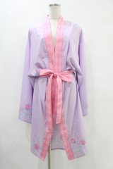 LISTEN FLAVOR / ゴシックローズキモノガウン  ラベンダー H-25-09-21-1050-PU-TO-KB-ZH