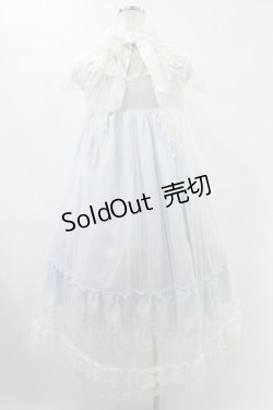 画像2: MR corset / クロシェット風エンジェルウィングワンピース  ブルー H-25-09-21-1018-PU-OP-KB-ZH