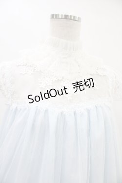 画像4: MR corset / クロシェット風エンジェルウィングワンピース  ブルー H-25-09-21-1018-PU-OP-KB-ZH