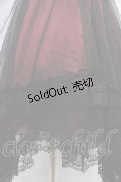 画像5: MR corset / レースアップホルタードレス  黒×赤 H-25-09-21-1022-PU-OP-KB-ZH