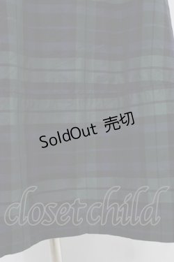 画像5: Jane Marple Dans Le Salon / メモリアルチェックベルベットカラードレス M グリーン×ネイビーチェック H-25-09-21-1023-JM-OP-KB-ZH